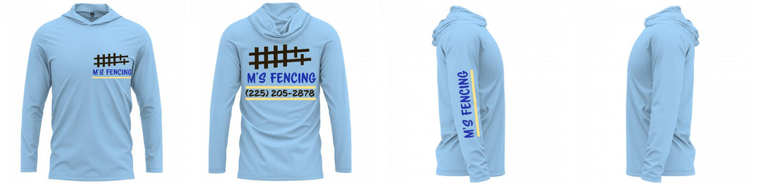 Custom Hooded UPF Shirt