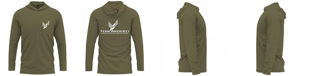 Custom Hooded UPF Shirt
