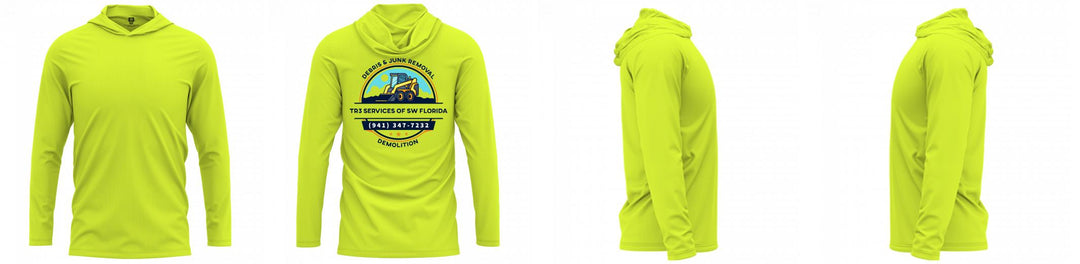Custom Hooded UPF Shirt