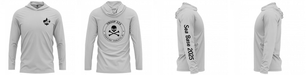 Custom Hooded UPF Shirt