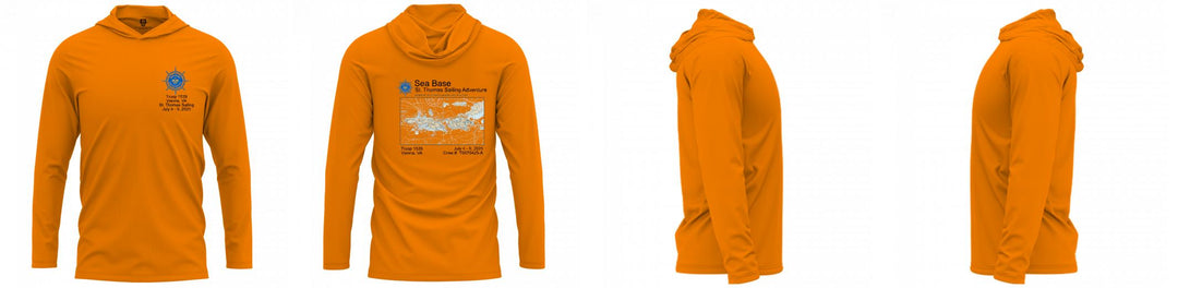 Custom Hooded UPF Shirt
