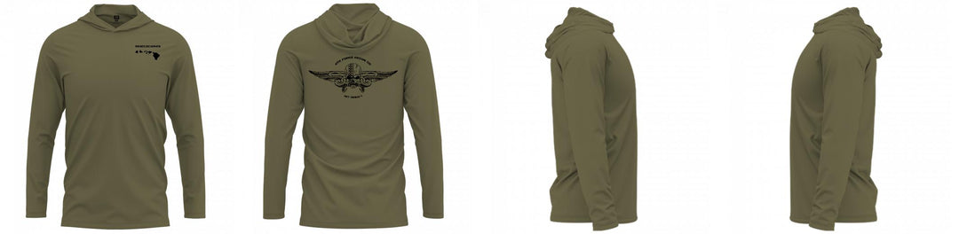 Custom Hooded UPF Shirt