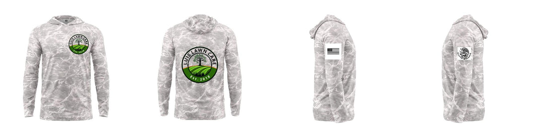 Custom Mossy Oak UPF Hooded Shirt