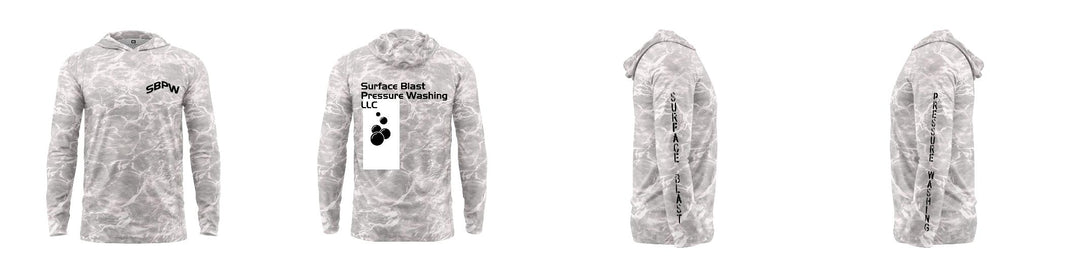 Custom Mossy Oak UPF Hooded Shirt