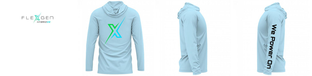 Custom Hooded UPF Shirt