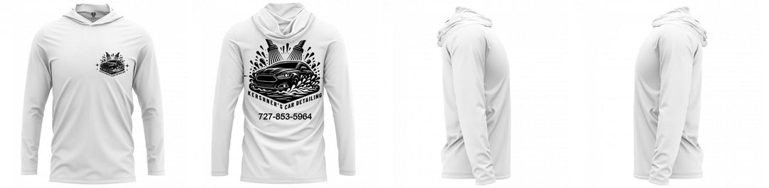 Custom Hooded UPF Shirt