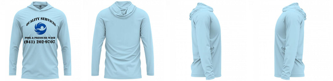 Custom Hooded UPF Shirt