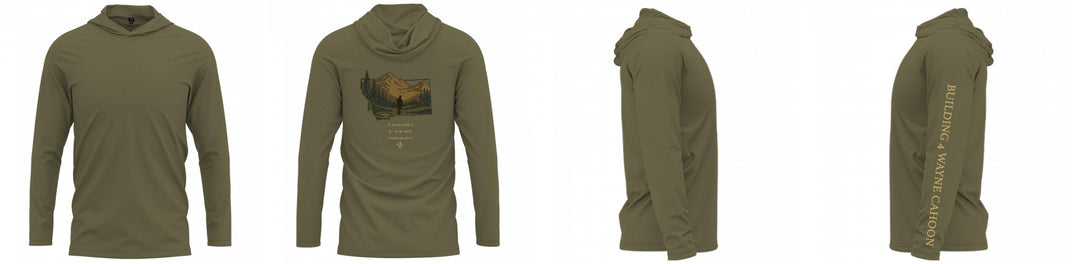 Custom Hooded UPF Shirt