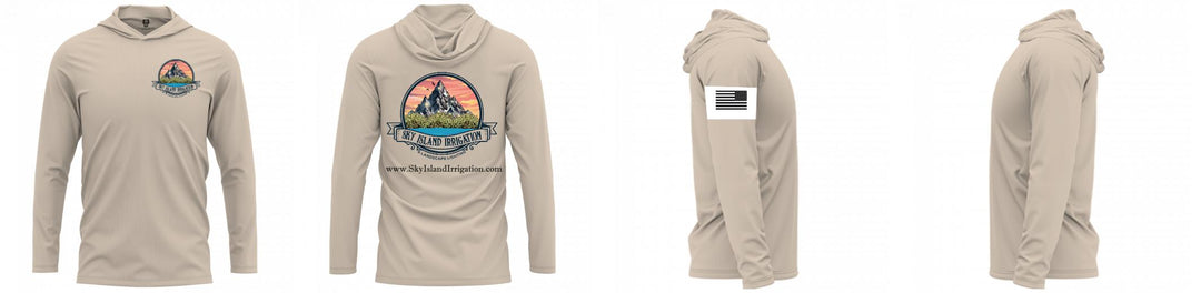 Custom Hooded UPF Shirt