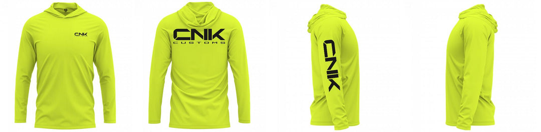 Custom Hooded UPF Shirt