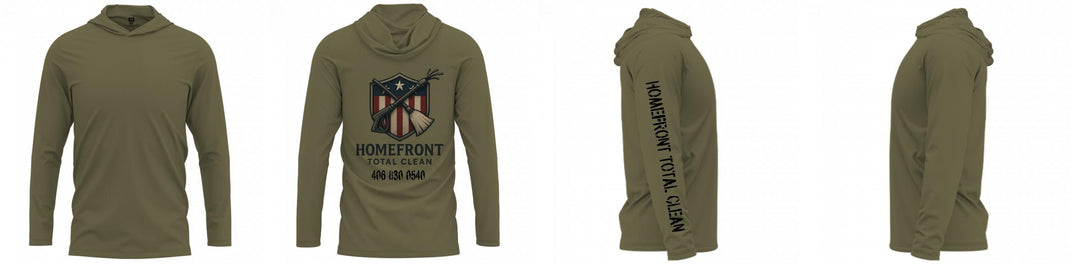 Custom Hooded UPF Shirt