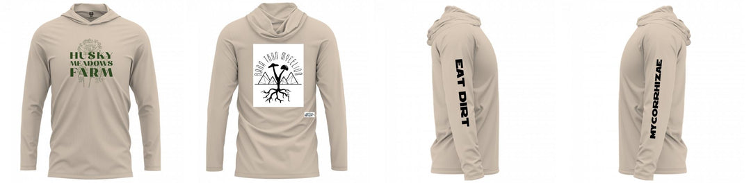 Custom Hooded UPF Shirt