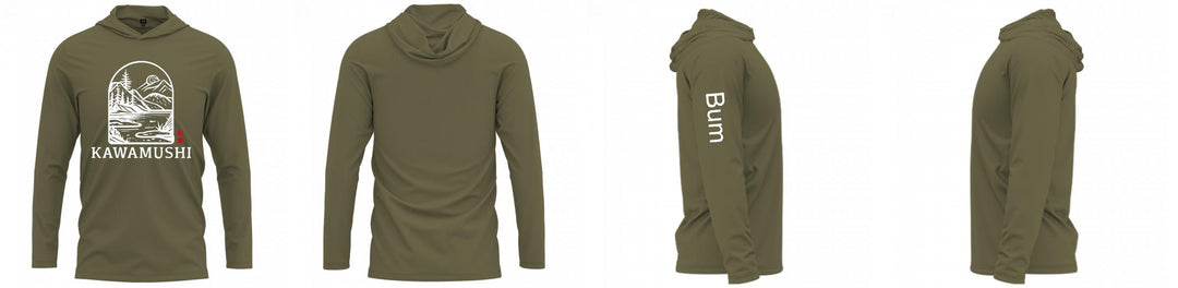 Custom Hooded UPF Shirt