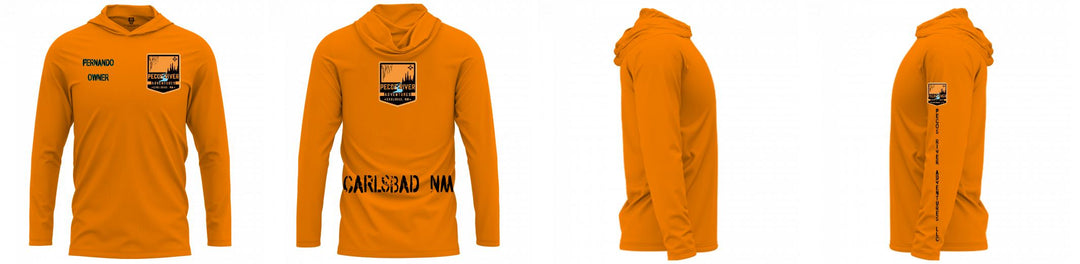 Custom Hooded UPF Shirt