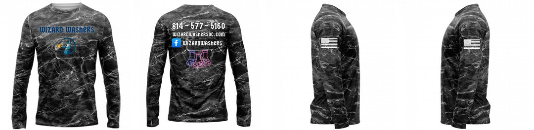 Custom Mossy Oak UPF Shirt Long Sleeve