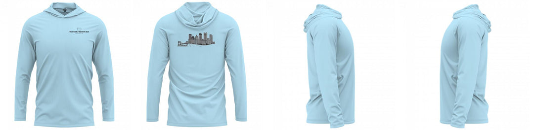 Custom Hooded UPF Shirt