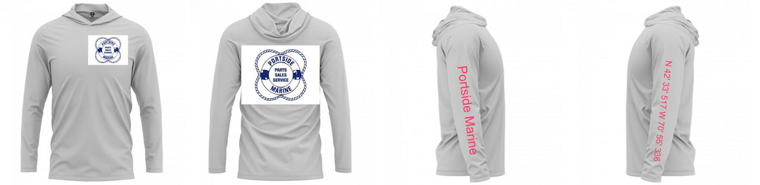 Custom Hooded UPF Shirt