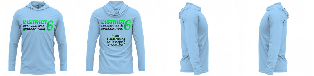 Custom Hooded UPF Shirt