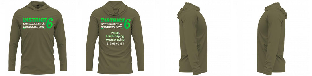 Custom Hooded UPF Shirt