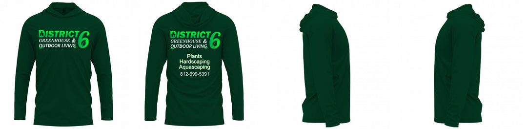 Custom Hooded UPF Shirt