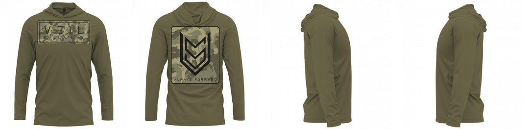 Custom Hooded UPF Shirt