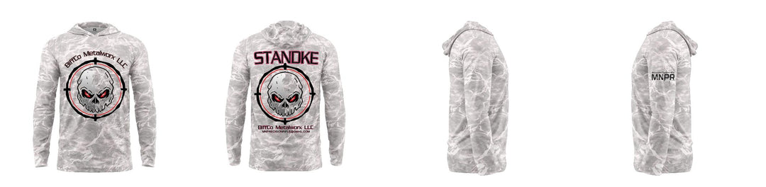Custom Mossy Oak UPF Hooded Shirt