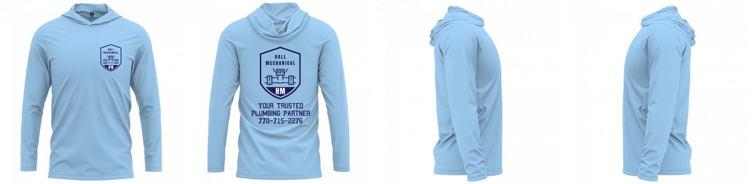 Custom Hooded UPF Shirt