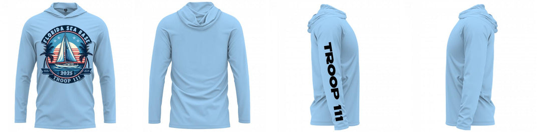Custom Hooded UPF Shirt