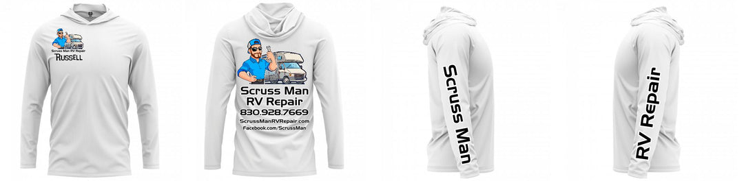 Custom Hooded UPF Shirt