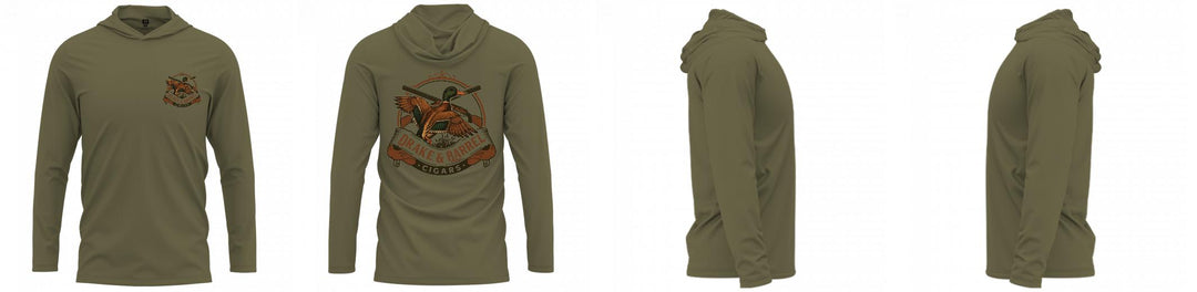 Custom Hooded UPF Shirt