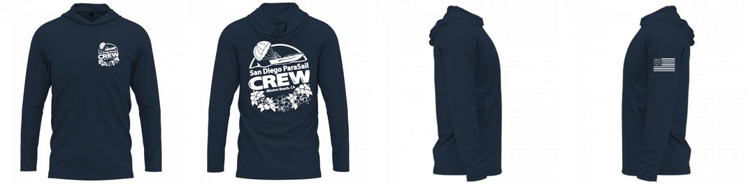 Custom Hooded UPF Shirt