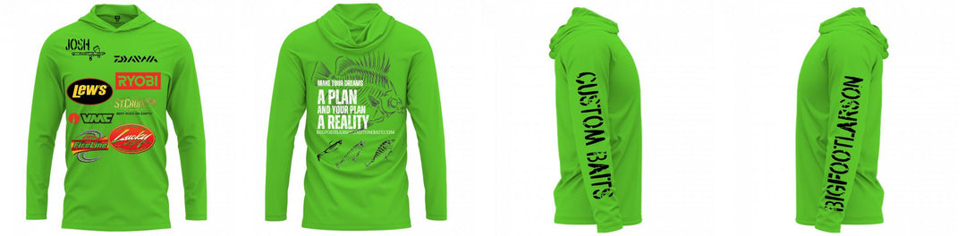 Custom Hooded UPF Shirt