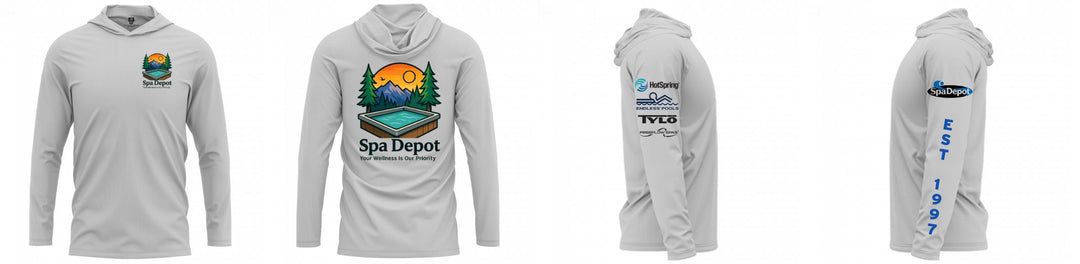Custom Hooded UPF Shirt