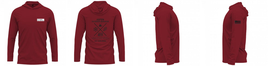 Custom Hooded UPF Shirt