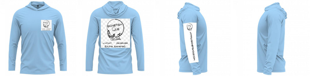 Custom Hooded UPF Shirt