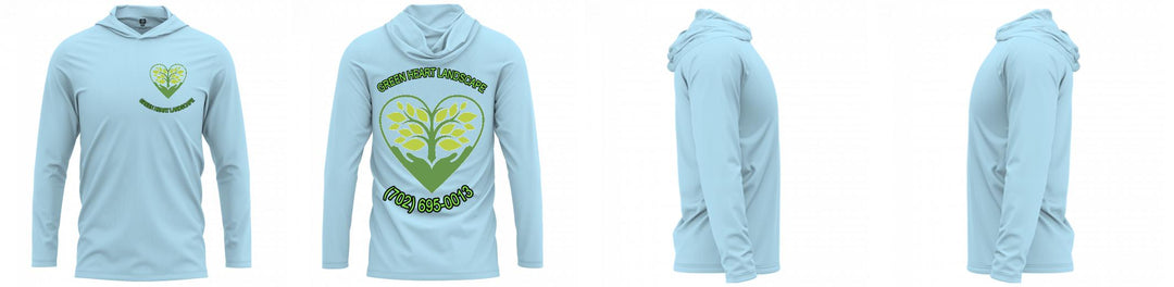 Custom Hooded UPF Shirt