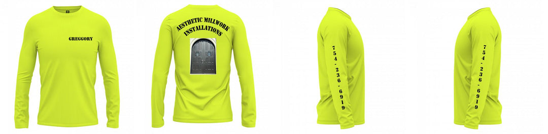 Custom UPF Shirt Long Sleeve