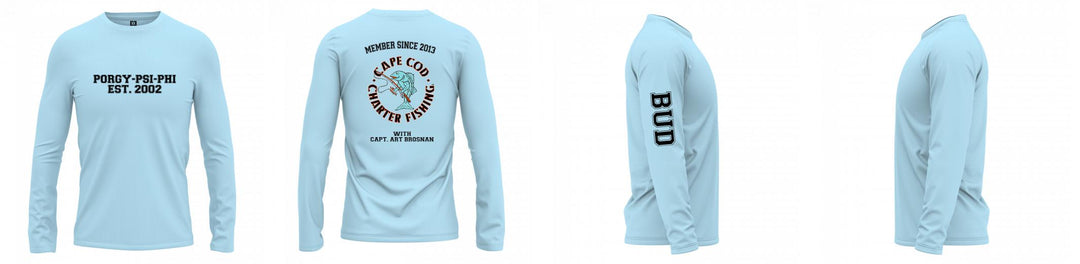 Custom UPF Shirt Long Sleeve