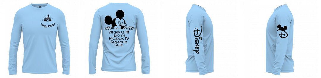 Custom UPF Shirt Long Sleeve