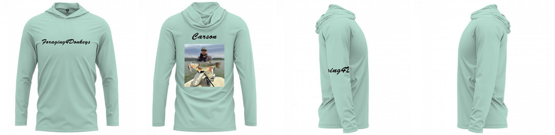 Custom Hooded UPF Shirt