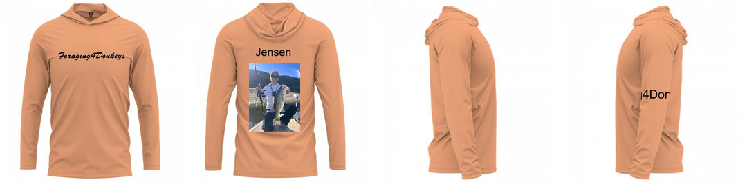 Custom Hooded UPF Shirt