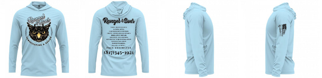 Custom Hooded UPF Shirt
