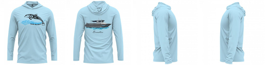 Custom Hooded UPF Shirt