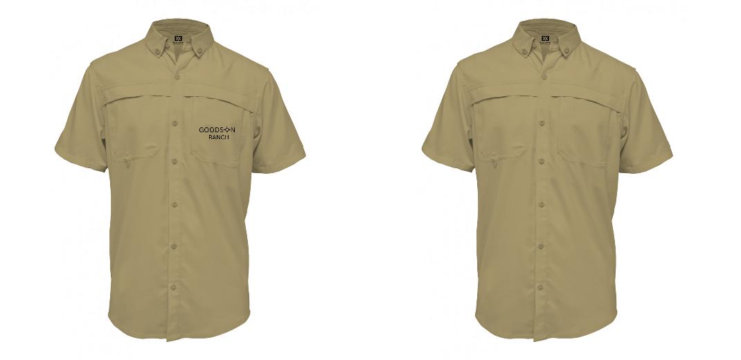 Custom Men's Button Up Short Sleeve