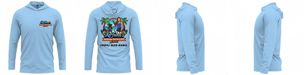 Custom Hooded UPF Shirt