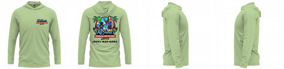 Custom Hooded UPF Shirt