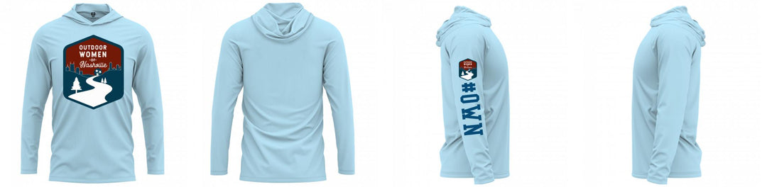 Custom Hooded UPF Shirt