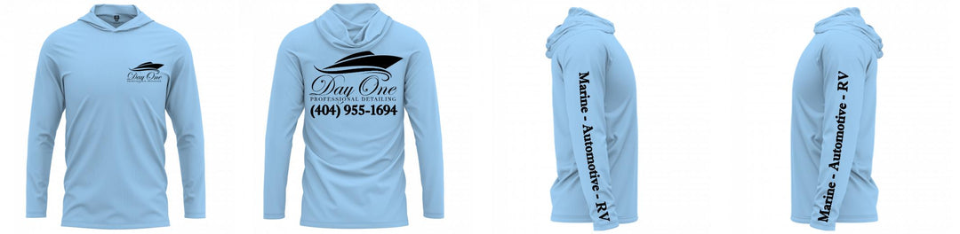 Custom Hooded UPF Shirt