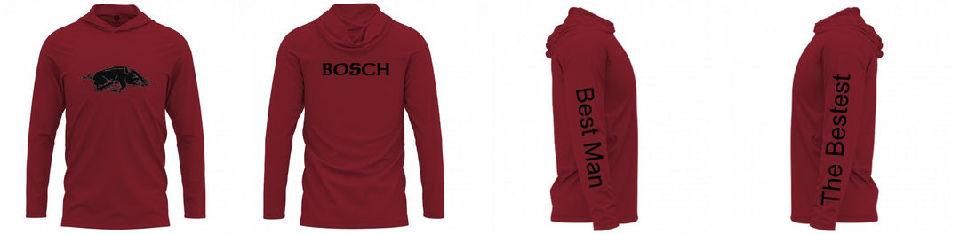 Custom Hooded UPF Shirt