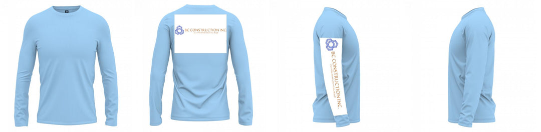 Custom UPF Shirt Long Sleeve
